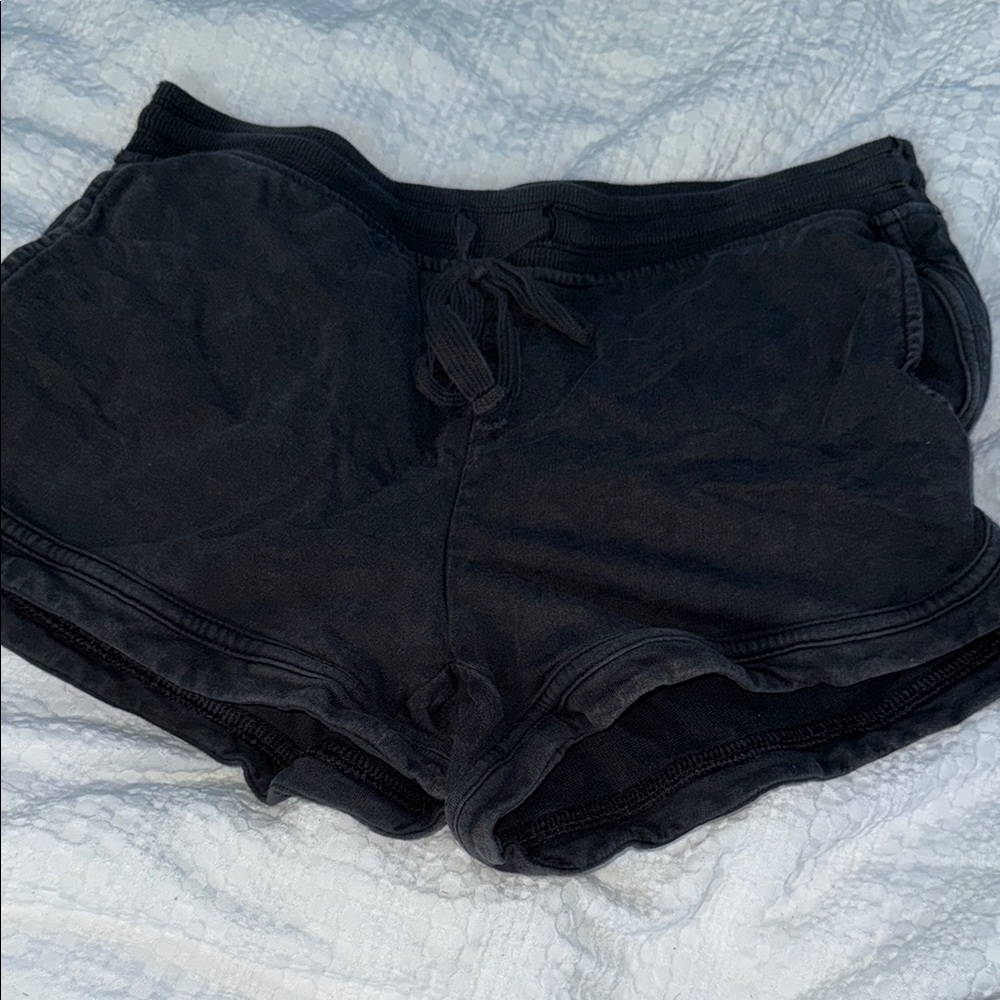 Black Casual Shorts